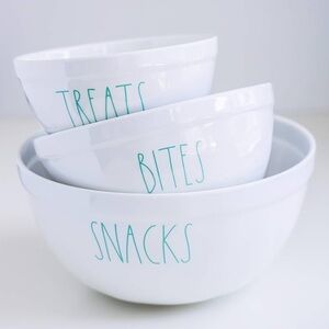 Rae Dunn Melamine Mixing Nesting Bowls